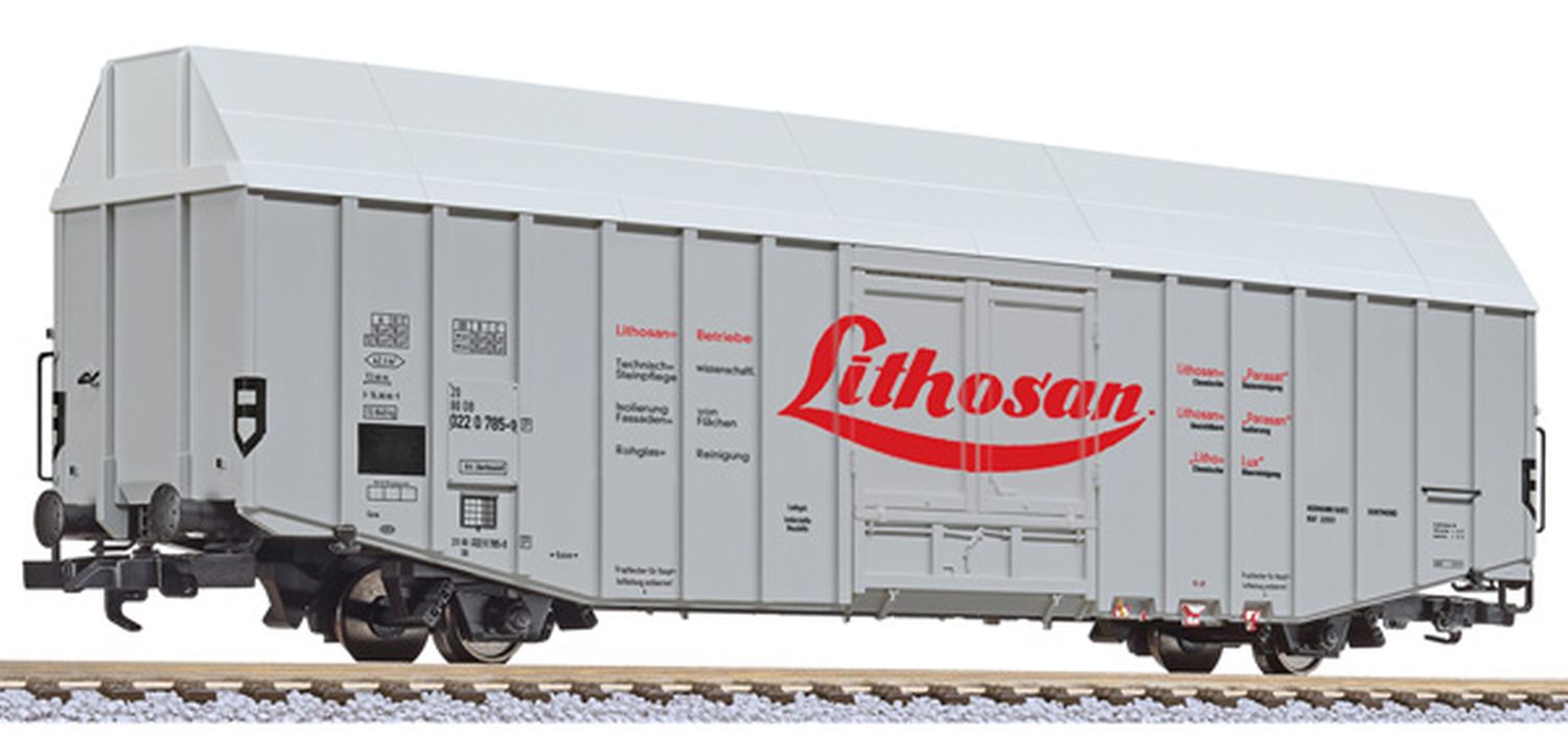 Liliput 235809 - Gedeckter Güterwagen Hbks, DB, Ep.IV 'Lithosan'