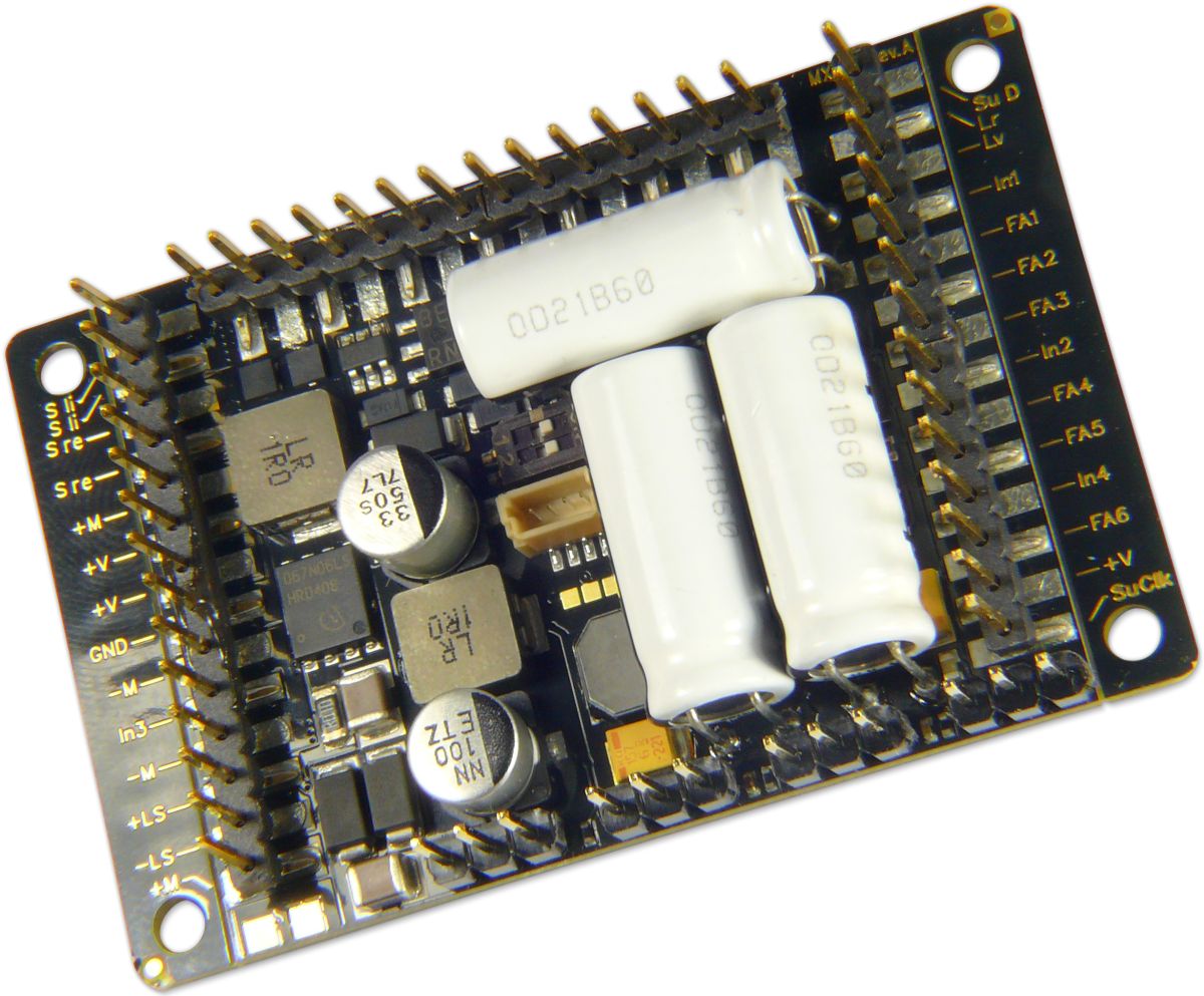 Zimo MX699LV - Sounddecoder 5A, 2 x 14 pol. LGB Schnittstelle