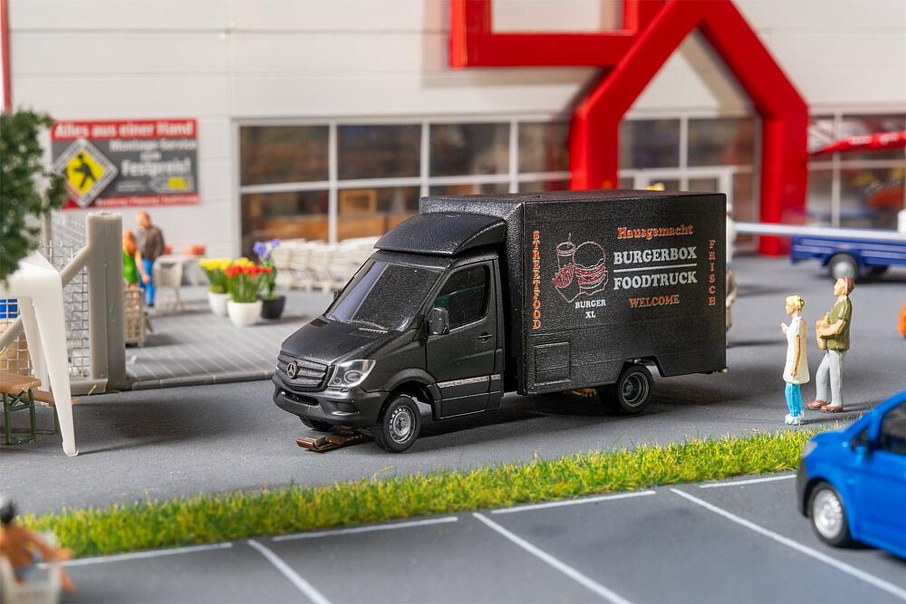 Faller 161324 - Car System Digital MB Sprinter Foodtruck (HERPA)