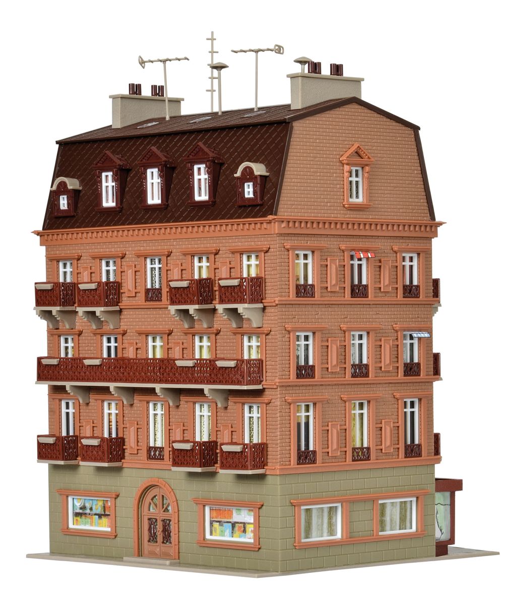 Vollmer 43782 - City-Hotel, mit Beleuchtung