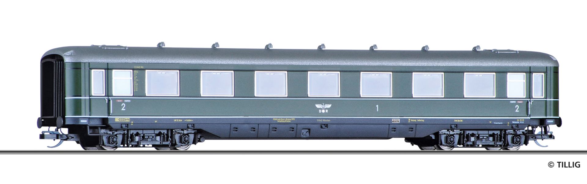 Tillig 16930 - Personenwagen AB4ü-38, 1./2. Klasse, DRG, Ep.II