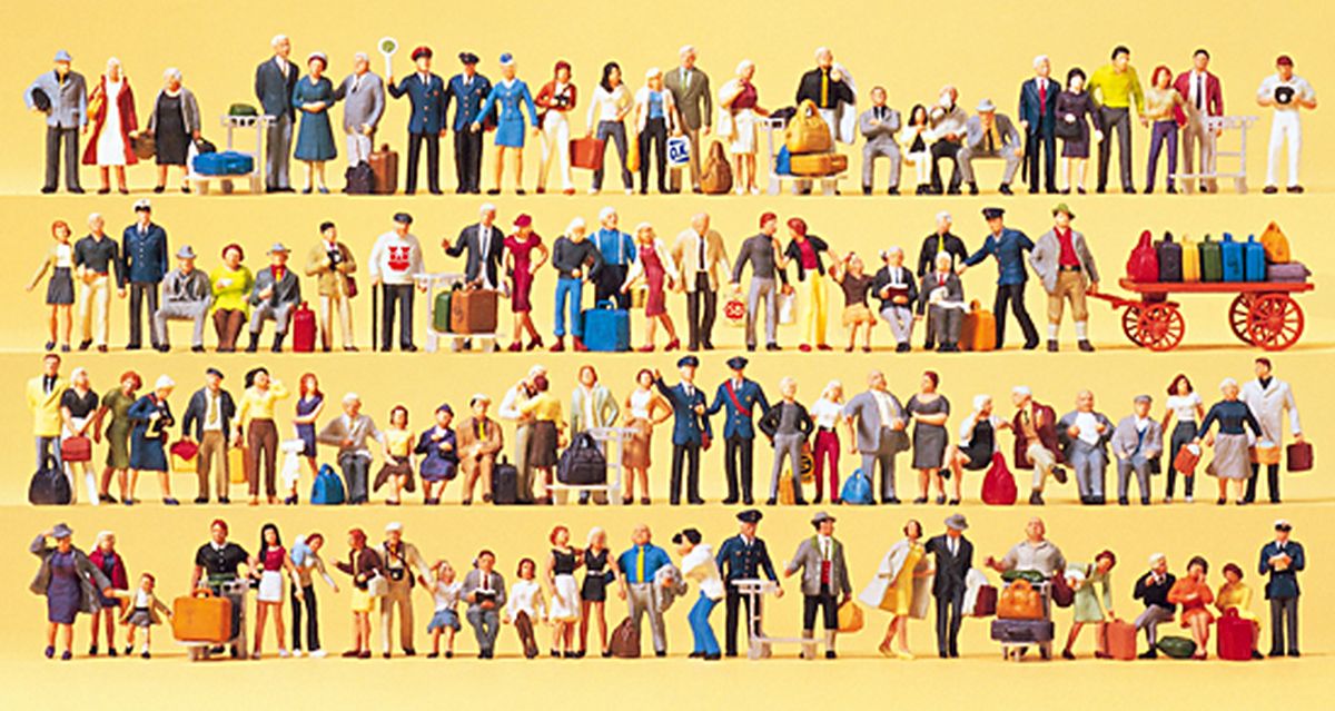 Preiser 13000 - Super-Set 100 Figuren Preiser 13000 - Super-Set 100 Figuren
