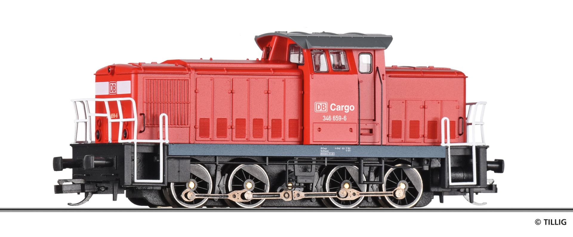 Tillig 96333 - Diesellok BR 346, DB-Cargo, Ep.V