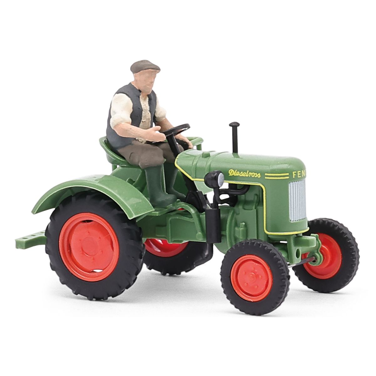 Busch 54151 - Fendt F 15 Dieselross mit Bauer, Bj. 1951