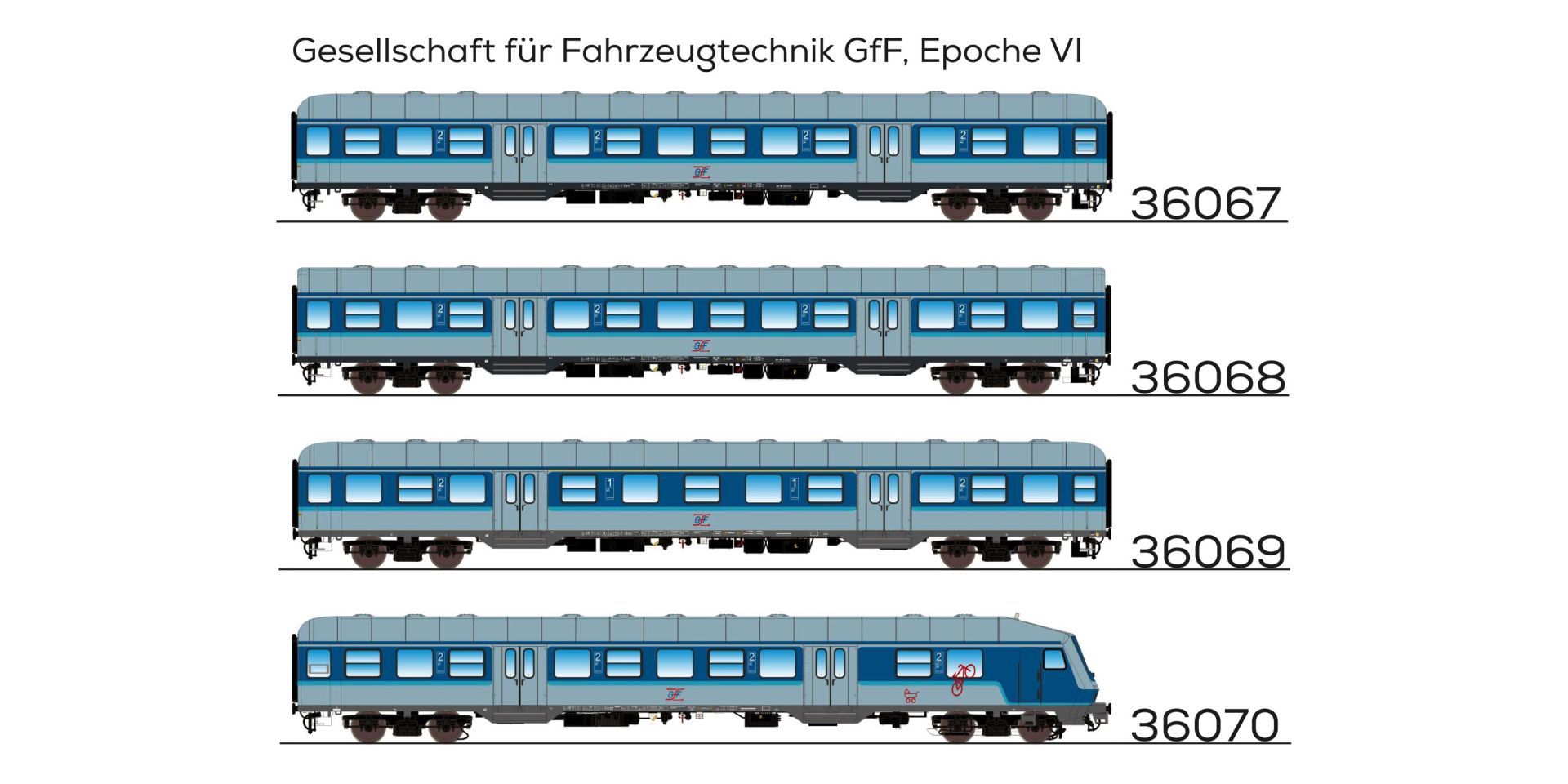 ESU 36067 - Personenwagen 'Silberling', Bnrz 451.4, 80 22-34 240-8, GfF, Ep.VI