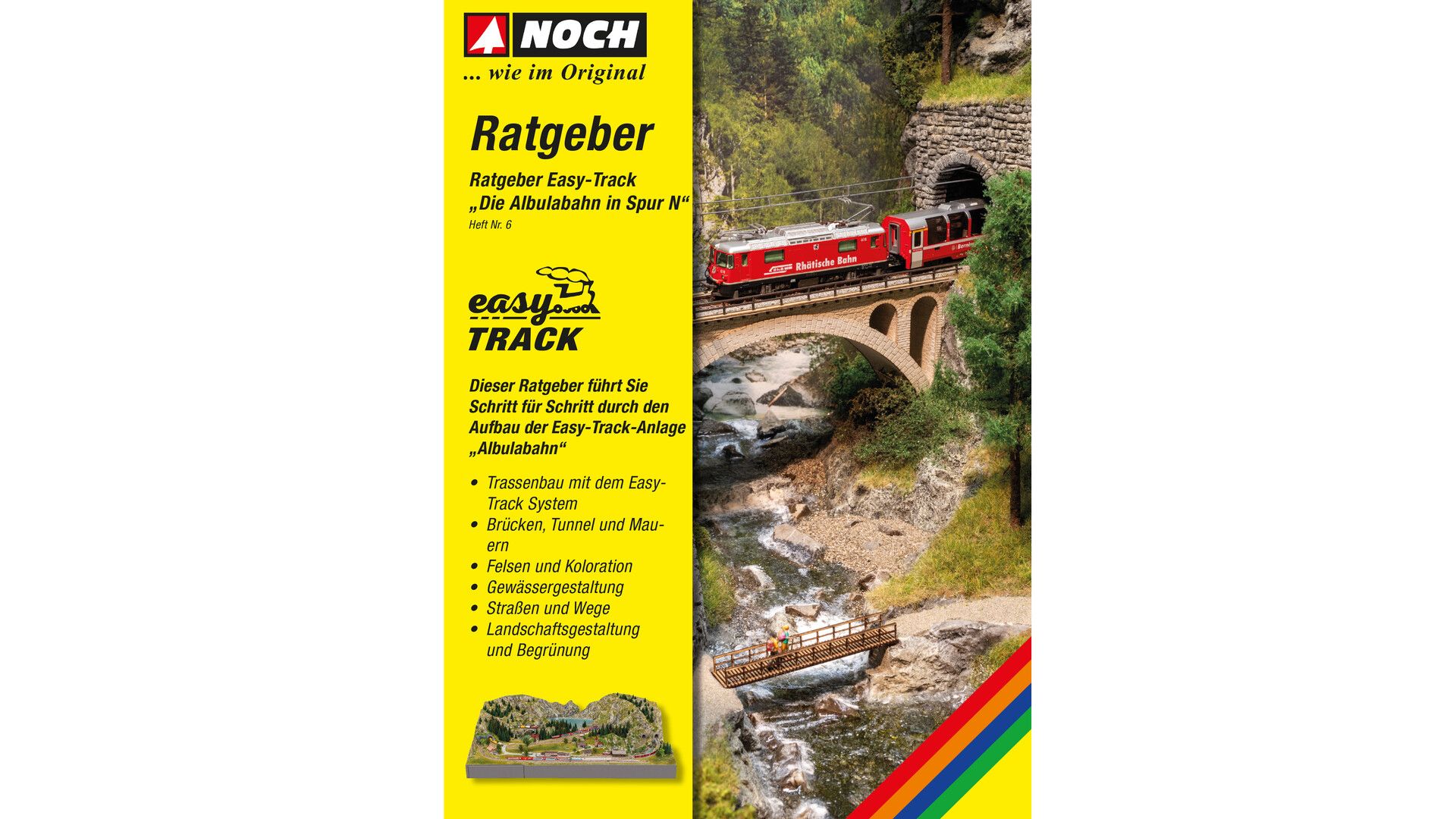 Noch 71901 - Ratgeber Easy-Track 'Die Albulabahn in Spur N'
