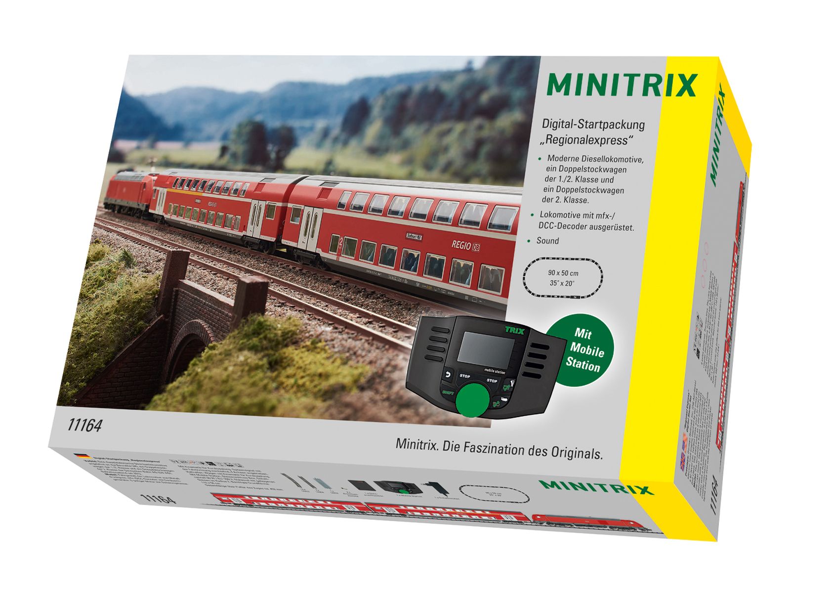 Trix 11164 - Digitales Startset 'Regionalexpress', DBAG, Ep.VI, DC-MFX-Sound