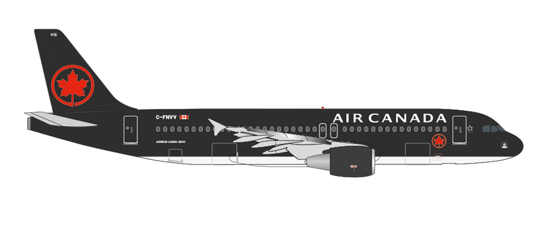 Herpa 537742 - Air Canada Jetz Airbus A320