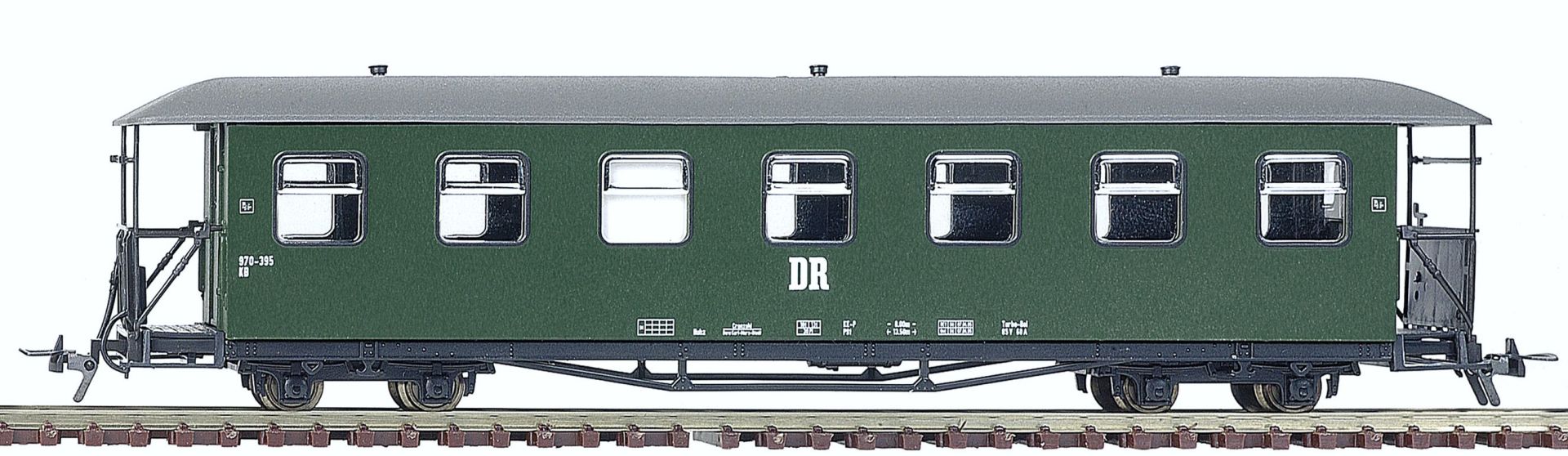 Bemo 3021813 - Personenwagen 970-400 Modernisierungswagen Radebeul, DR, Ep.IV