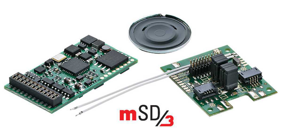 Märklin 60979 - Sounddecoder mSD/3, E-Lok