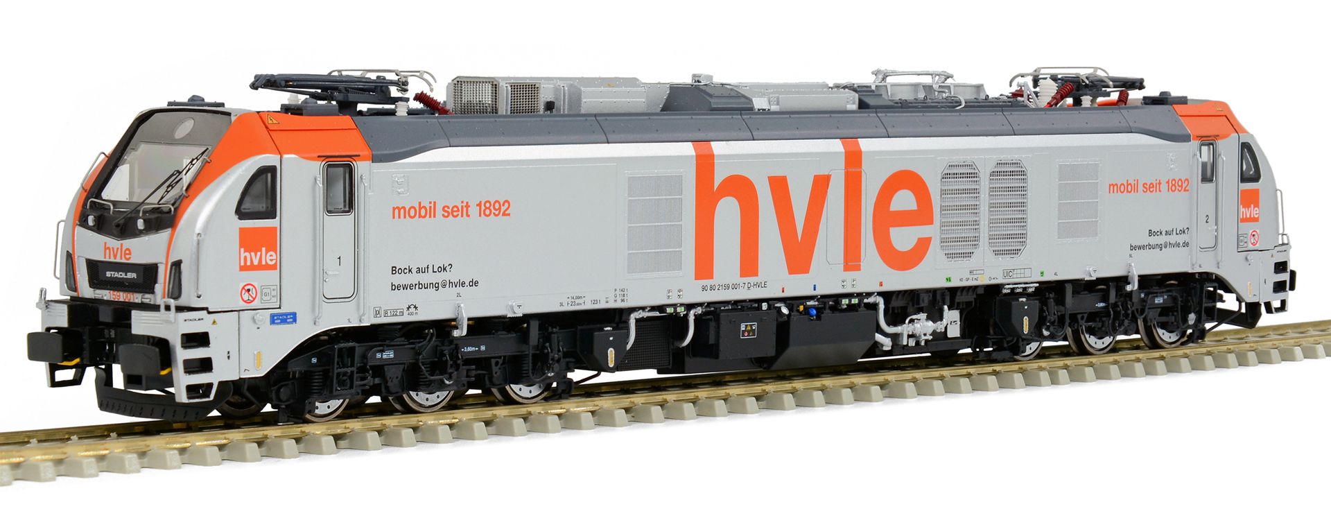 Sudexpress S1590010 - Stadler Dual-Mode Lok 159 001-7, HVLE, Ep.VI, DC-Sound