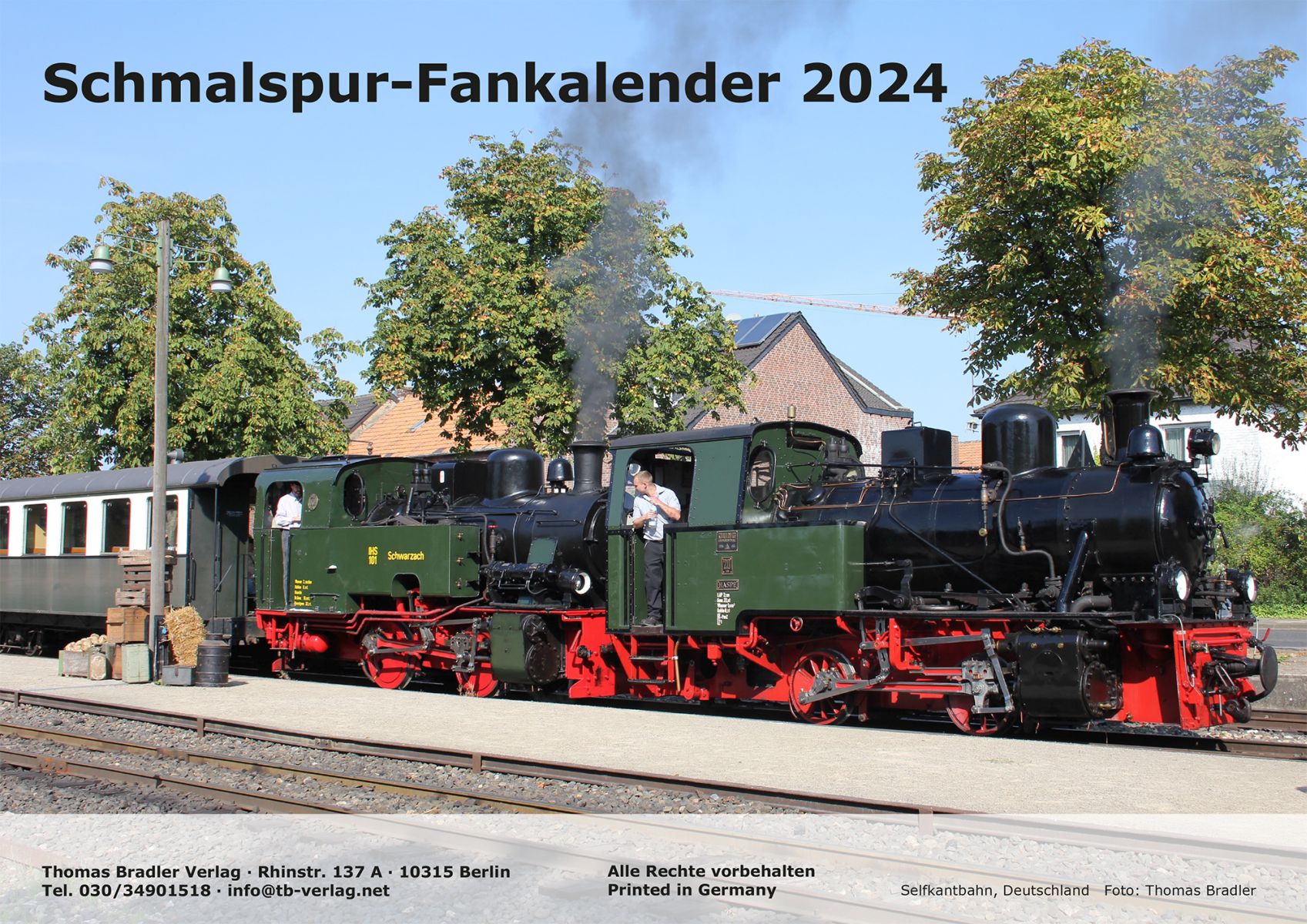 Tillig 09730 - Schmalspur-Fankalender 2024