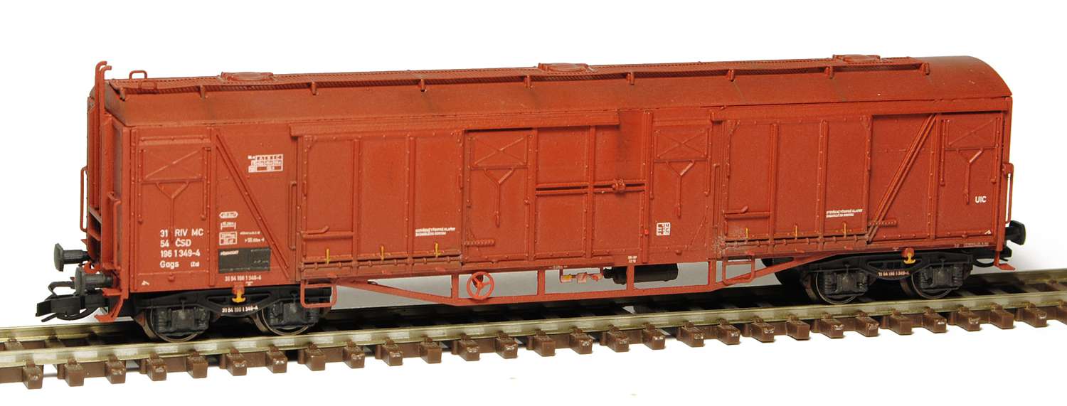 sdv-model 12083 - Gedeckter Güterwagen Gags 51, CSD, Ep.IV, Bausatz