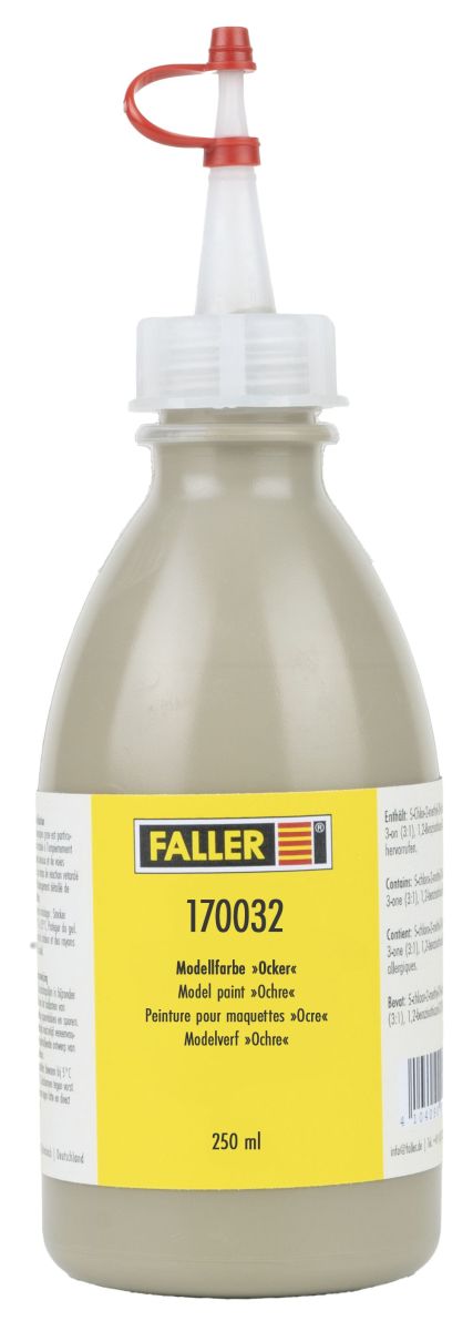 Faller 170032 - Modellbaufarbe Ocker, 250 ml