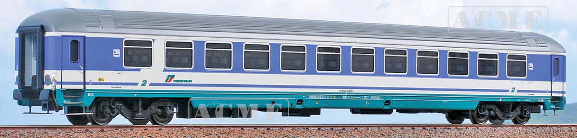 ACME AC 50792 - Personenwagen UIC-X 1995R Giubileo, FS, Ep.VI