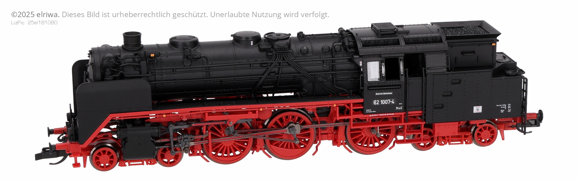 Piko 47142 - Dampflok BR 62, DR, Ep.IV