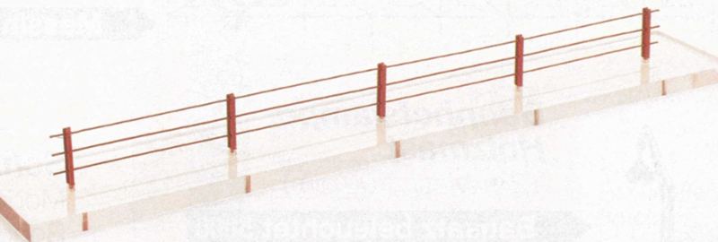 Weinert 5827 - Zaun aus Blechprofilen, 50cm