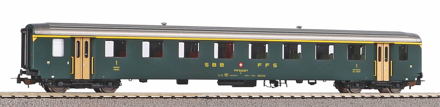 Piko 96798 - Personenwagen EW I, 1. Klasse, SBB, Ep.IV
