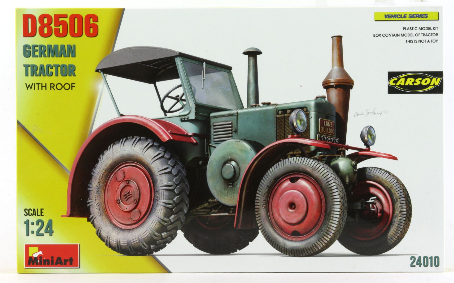 MiniArt 24010 - Lanz Traktor D8506 mit Kabinendach
