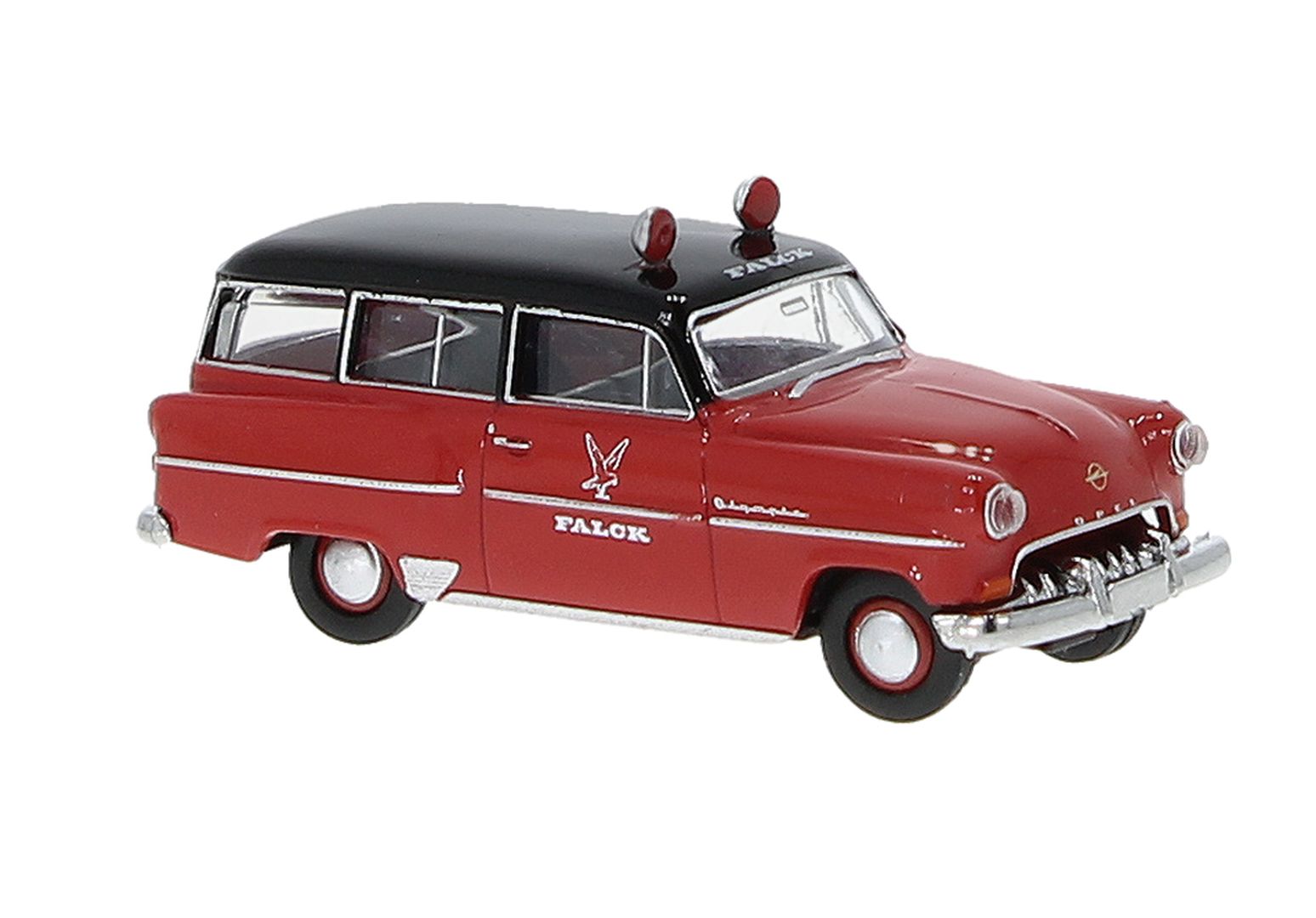 Brekina 20244 - Opel Olympia ´53 CarAVan 'Falck'