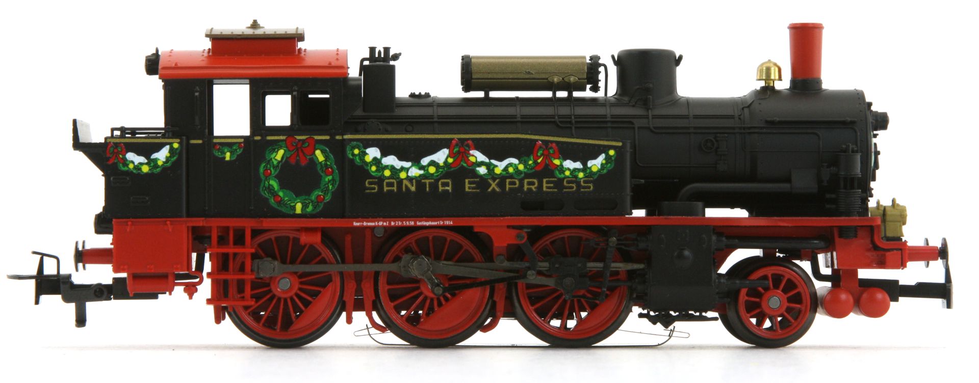 Märklin 36740.001 - Weihnachts-Dampflok BR 74 'Santa Express', MFX-Digital
