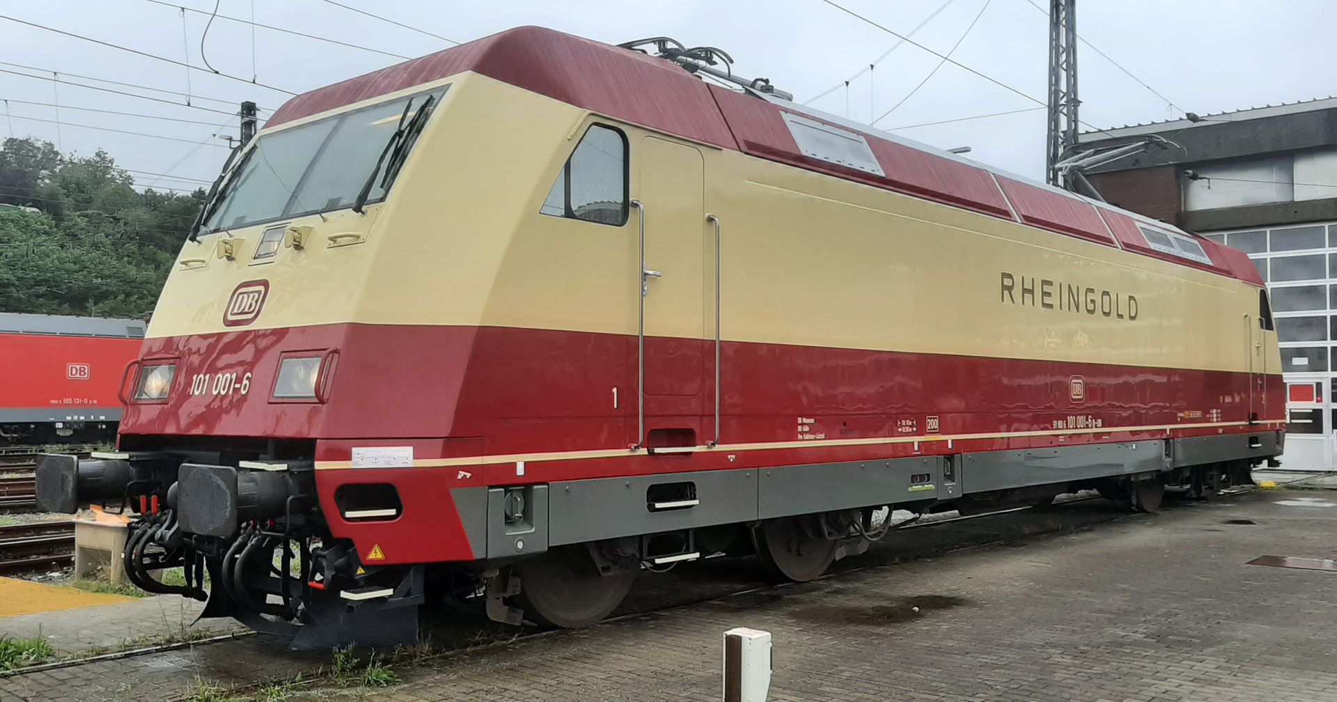 Tillig 502430 - E-Lok 101 001-6 'Rheingold', DB-Museum Koblenz, Ep.VI Tillig 502430 - E-Lok 101 001-6 'Rheingold', DB-Museum Koblenz, Ep.VI