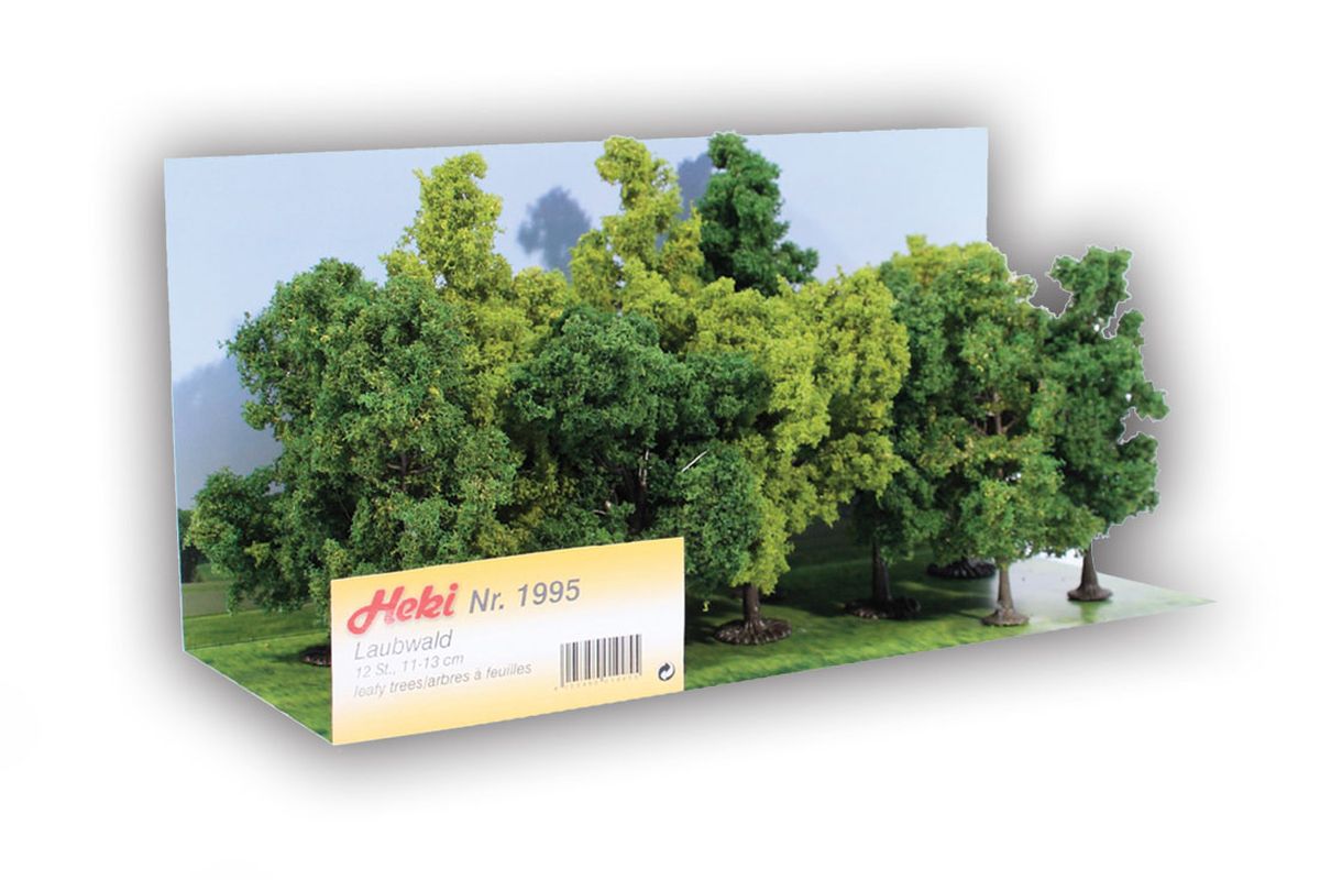 Heki 1995 - Laubwald, 12 Bäume, 11-13cm
