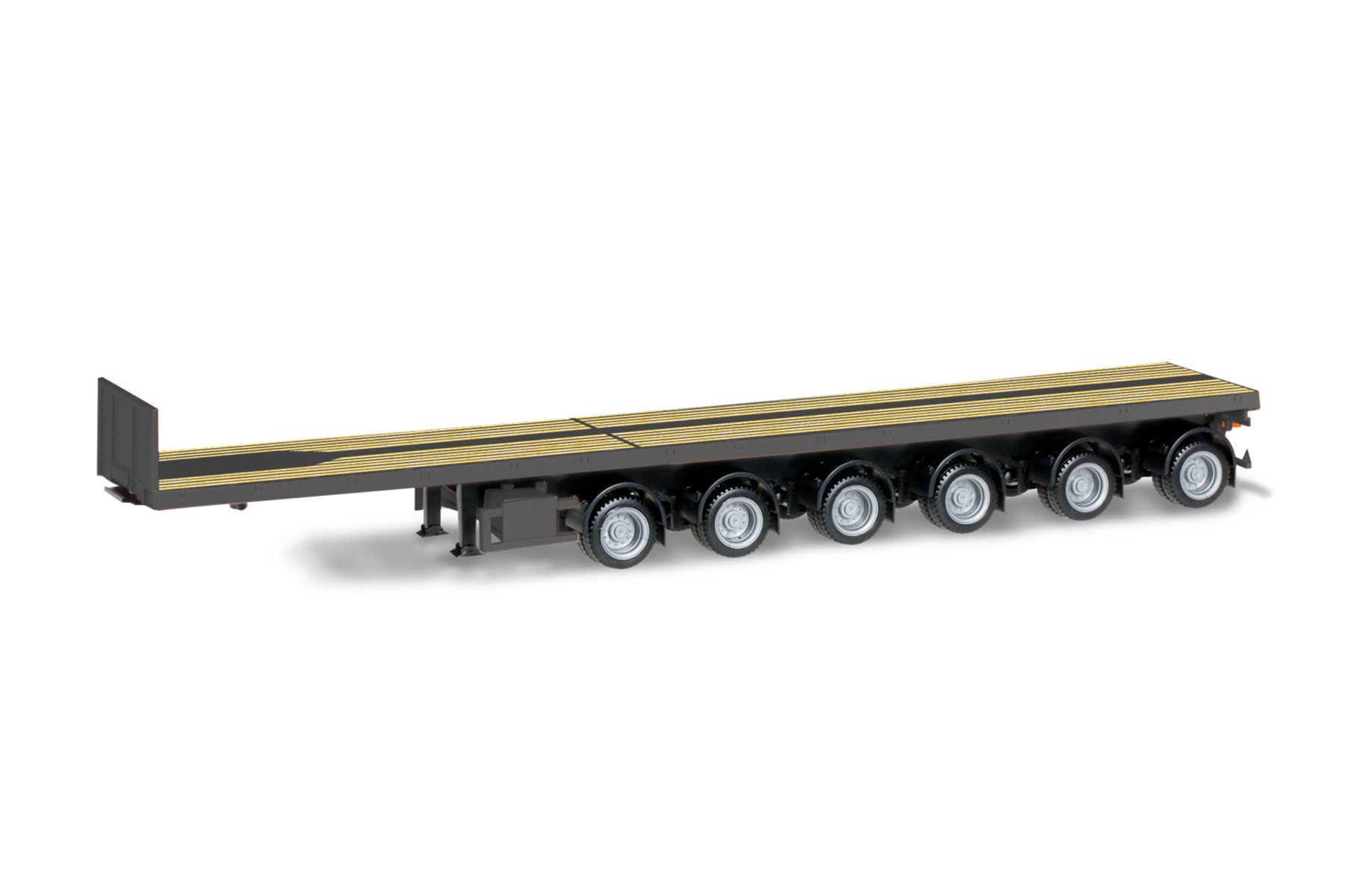 Herpa 076715-005 - Nooteboom Ballasttrailer 6achs, grau