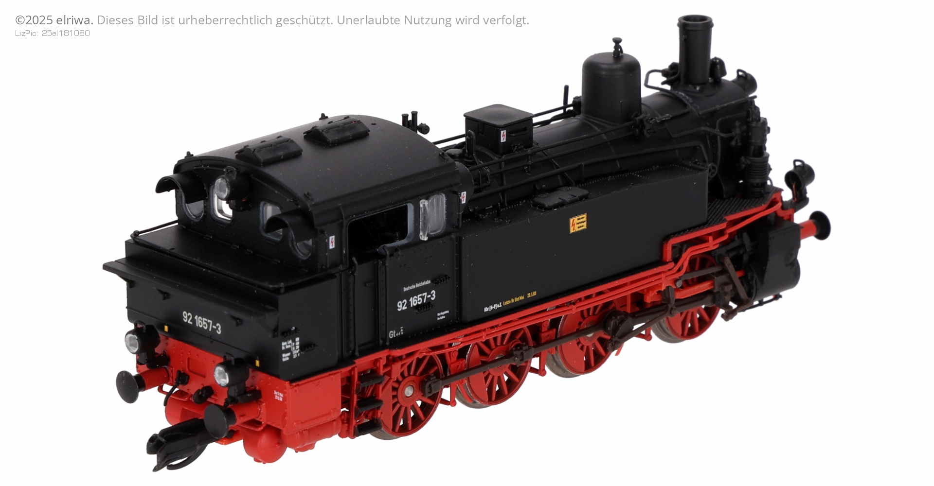 Saxonia 120162 - Dampflok BR 92.5 (pr. T 13), 92 1657-3, DR, Ep.IV, DC-Sound Saxonia 120162 - Dampflok BR 92.5 (pr. T 13), 92 1657-3, DR, Ep.IV, DC-Sound