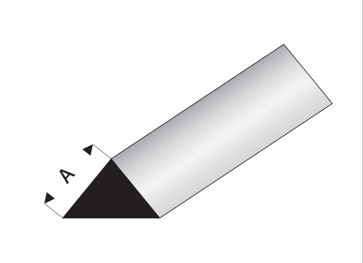 Maquett 405-52/3 - Profil, dreieckig, Länge 33cm, Kantenlänge 2,0mm