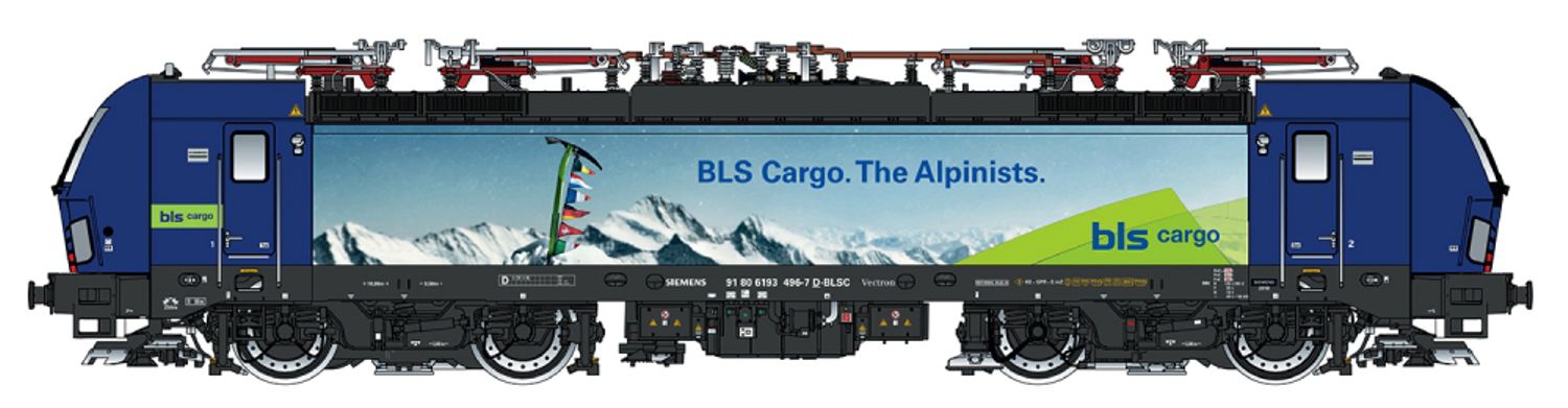 L.S. Models 17116 - E-Lok Re 475 'Vectron', BLS-Cargo, Ep.VI 'The Alpinists'
