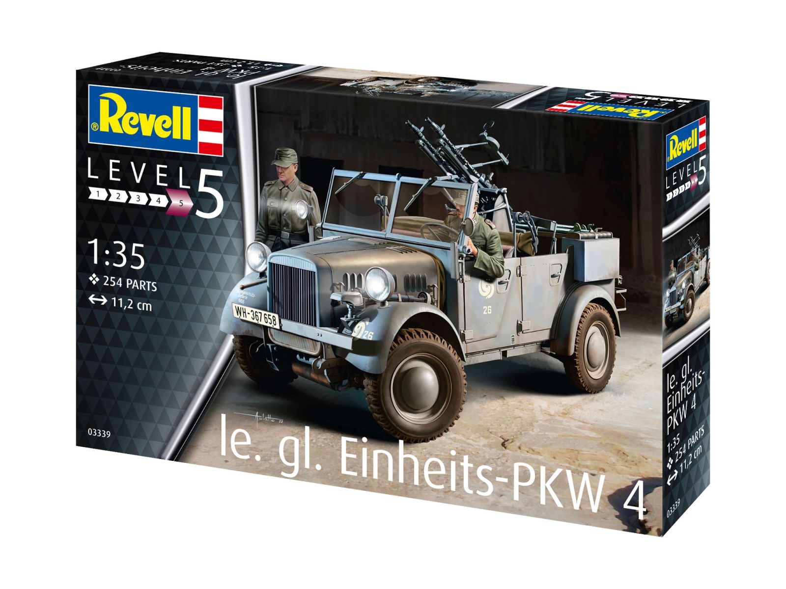 Revell 03339 - le. gl. Einheits-PKW 4