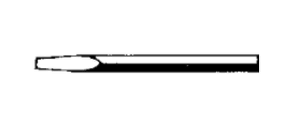 Muldental 33250 - Lötspitze LONGLIFE, 7mm, Meißelform, innenbeheizt