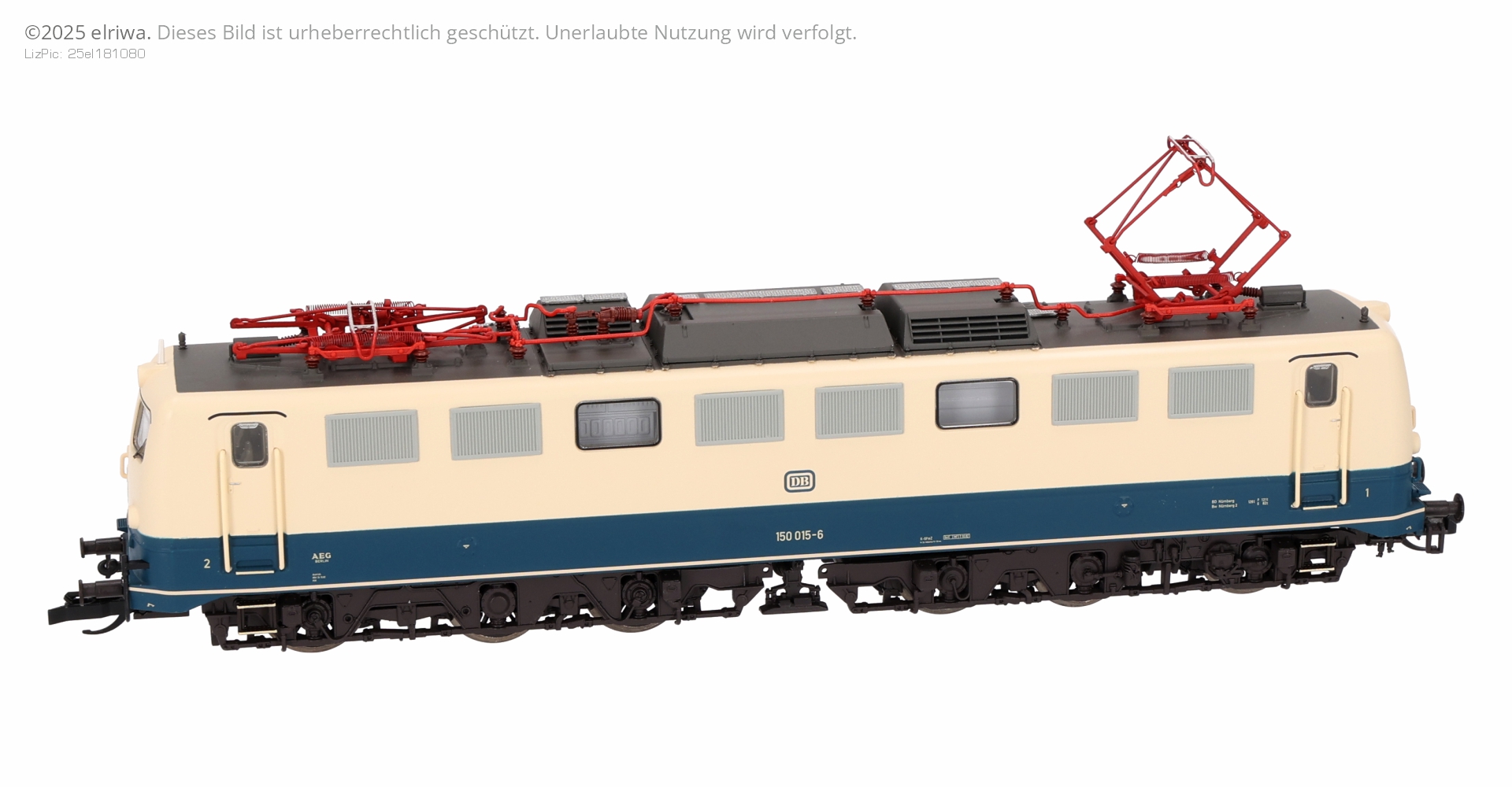 Piko 47465-A24 - E-Lok BR 150, DB, Ep.IV, DC-Sound