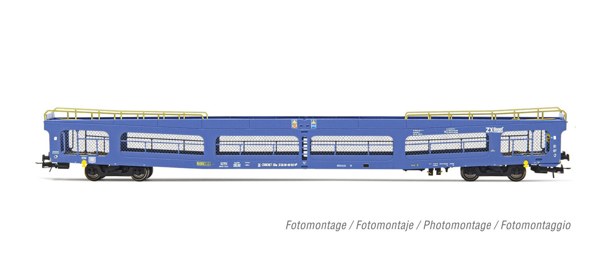 Rivarossi HR4383 - Autotransportwagen DDm 916, ZXBENT, Ep.VI