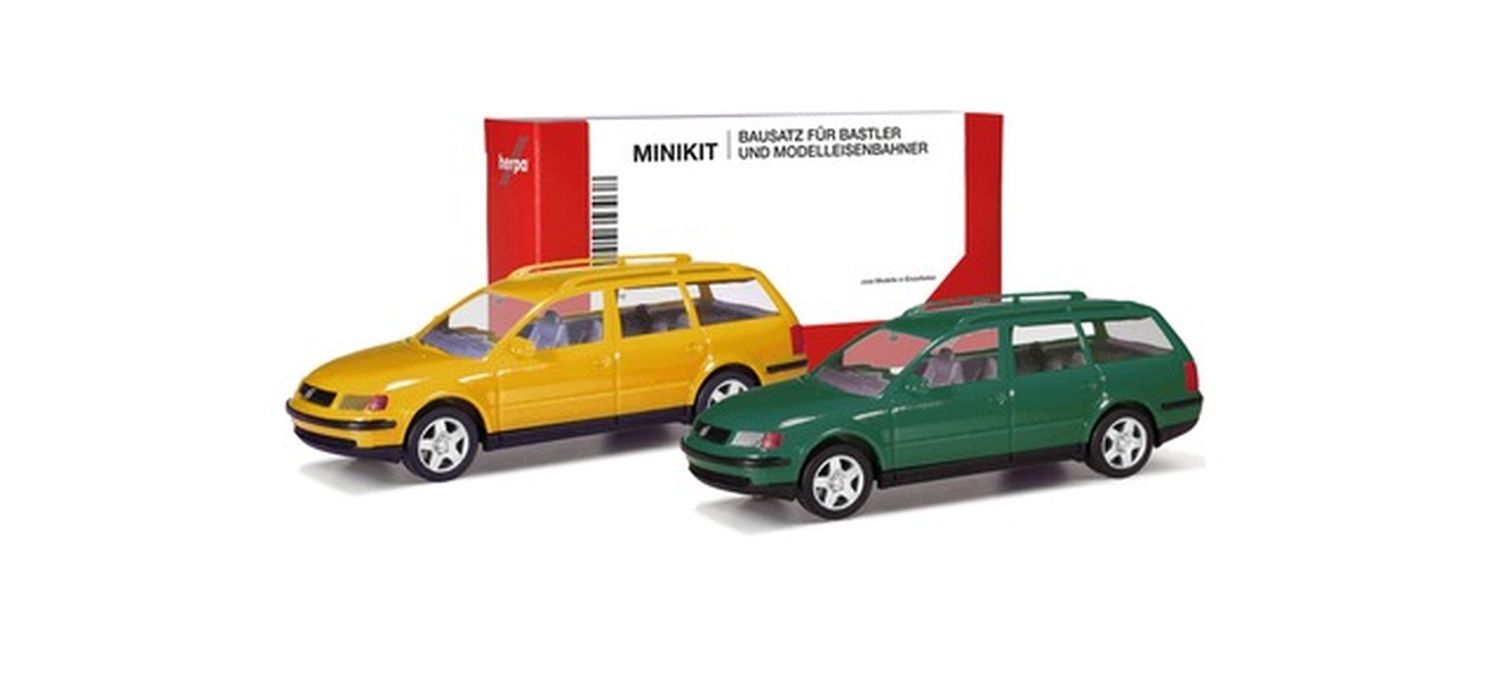 Herpa 012249-007 - MiniKit VW Passat Variant B5 (2 Stück)