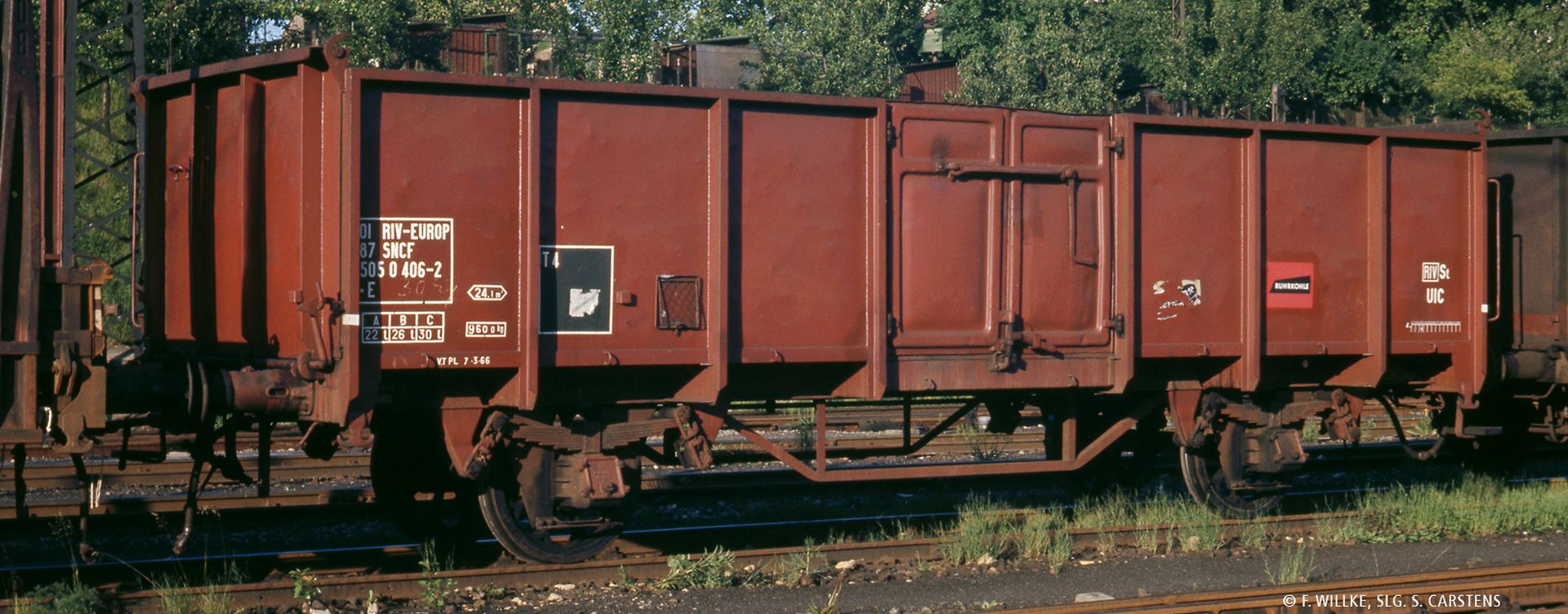 Brawa 50067 - Offener Güterwagen E, SNCF, Ep.IV