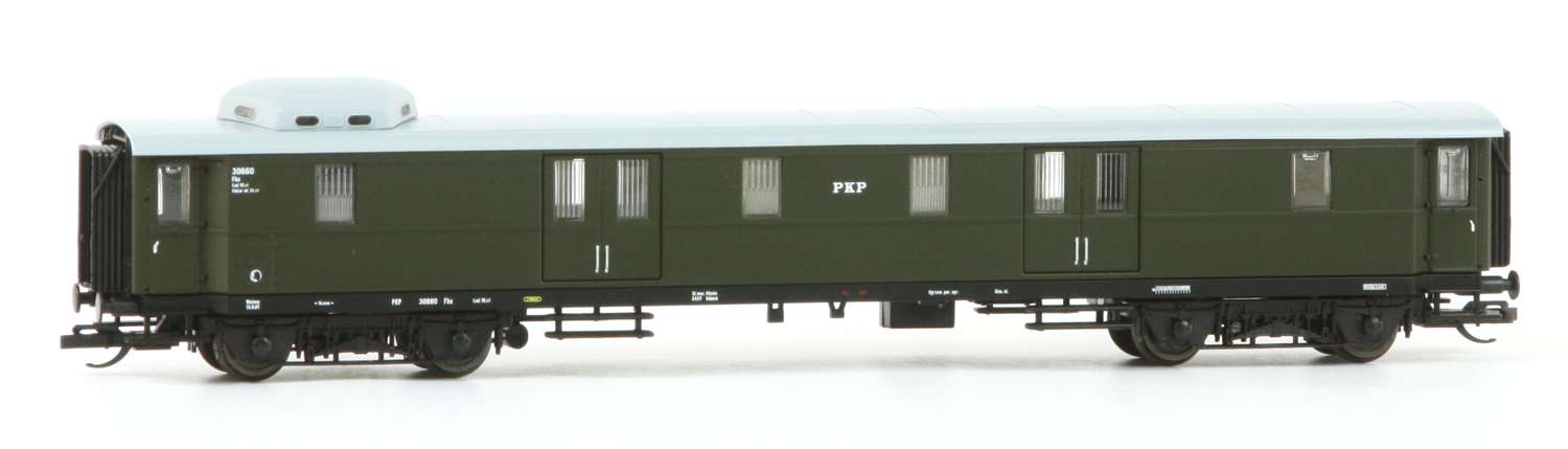 Tillig 13372-A21 - Gepäckwagen Fhx 54, PKP, Ep.III