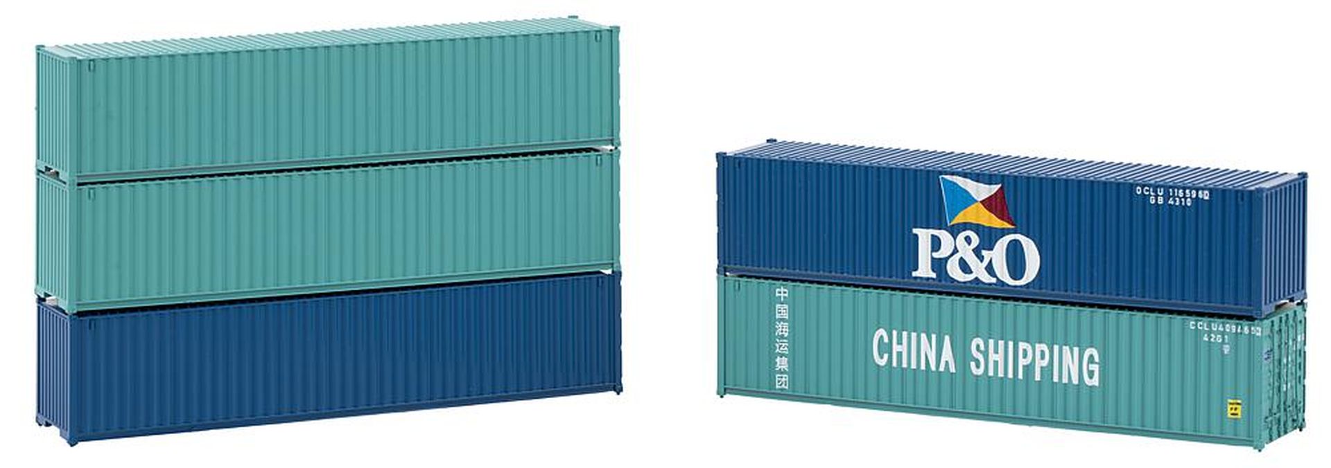 Faller 182151 - 40' Container, 5er-Set