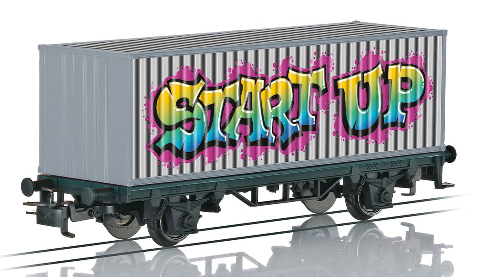 Märklin 44831 - Containerwagen 'Graffiti', Ep.VI