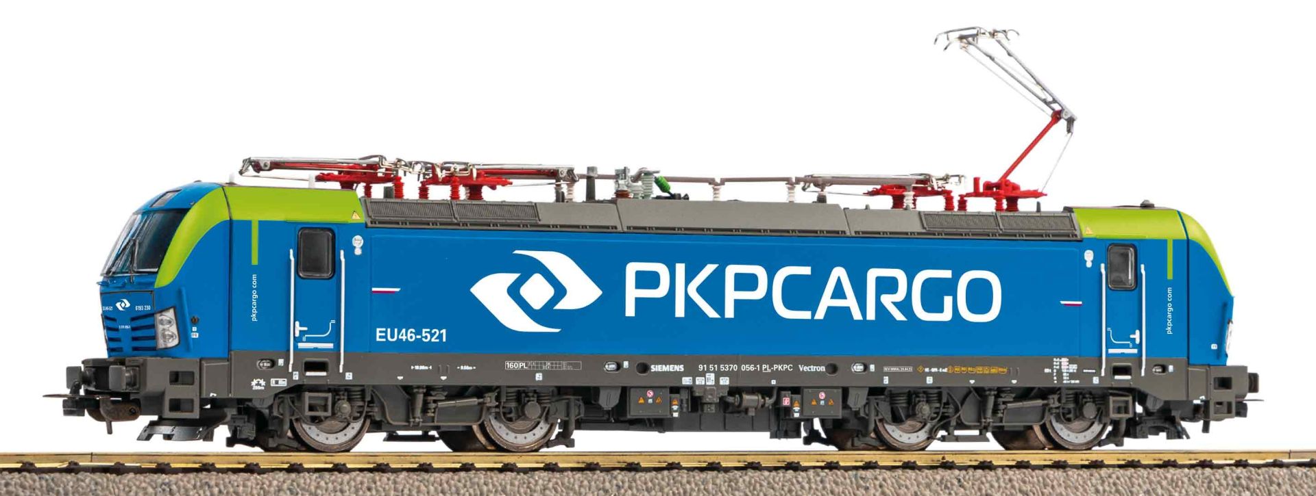 Piko 21651 - E-Lok EU 46, PKP-Cargo, Ep.VI, DC-Sound