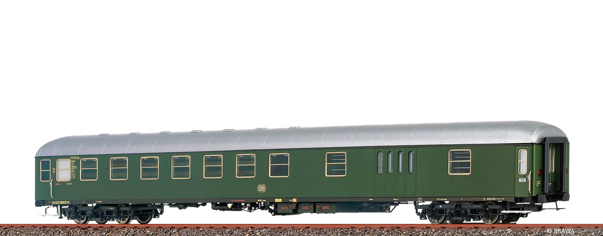 Brawa 58082 - Halbgepäckwagen BPw4ümg-59, DB, Ep.III