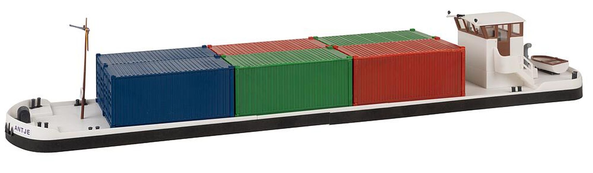 Faller 131013 - Flussfrachter mit Containern