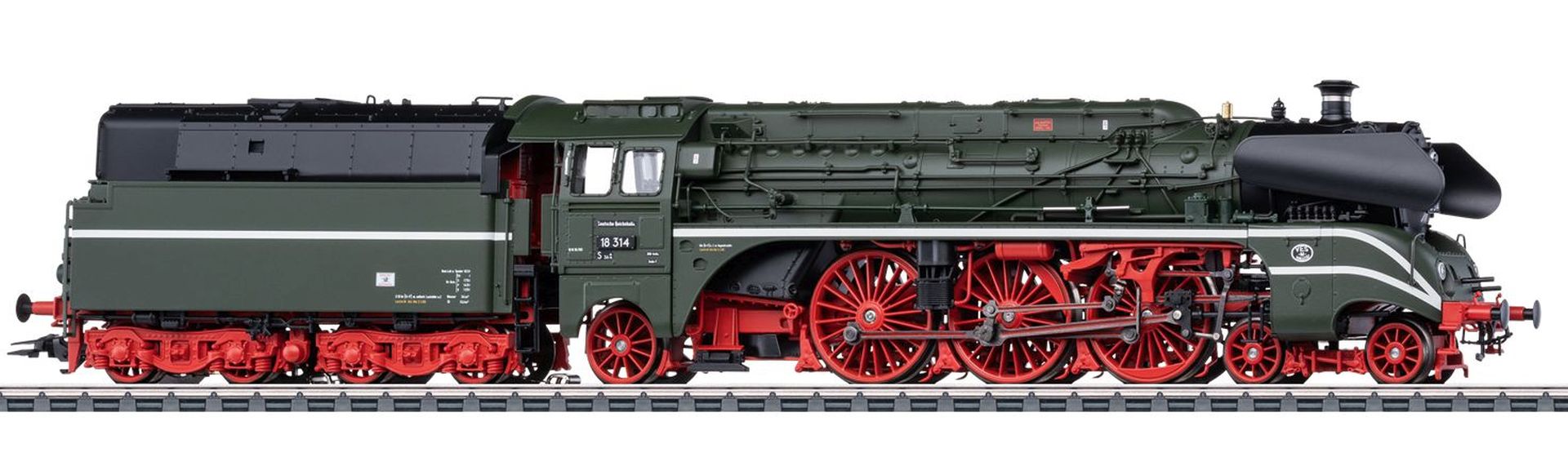 Märklin 39029 - Dampflok 18.3, 18 314 mit Ölfeuerung, DR, Ep.III, MFX+-Sound