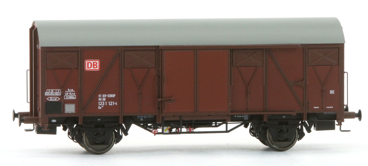 Exact-Train EX21054 - Gedeckter Güterwagen Gs 211 EUROP, DBAG, Ep.V