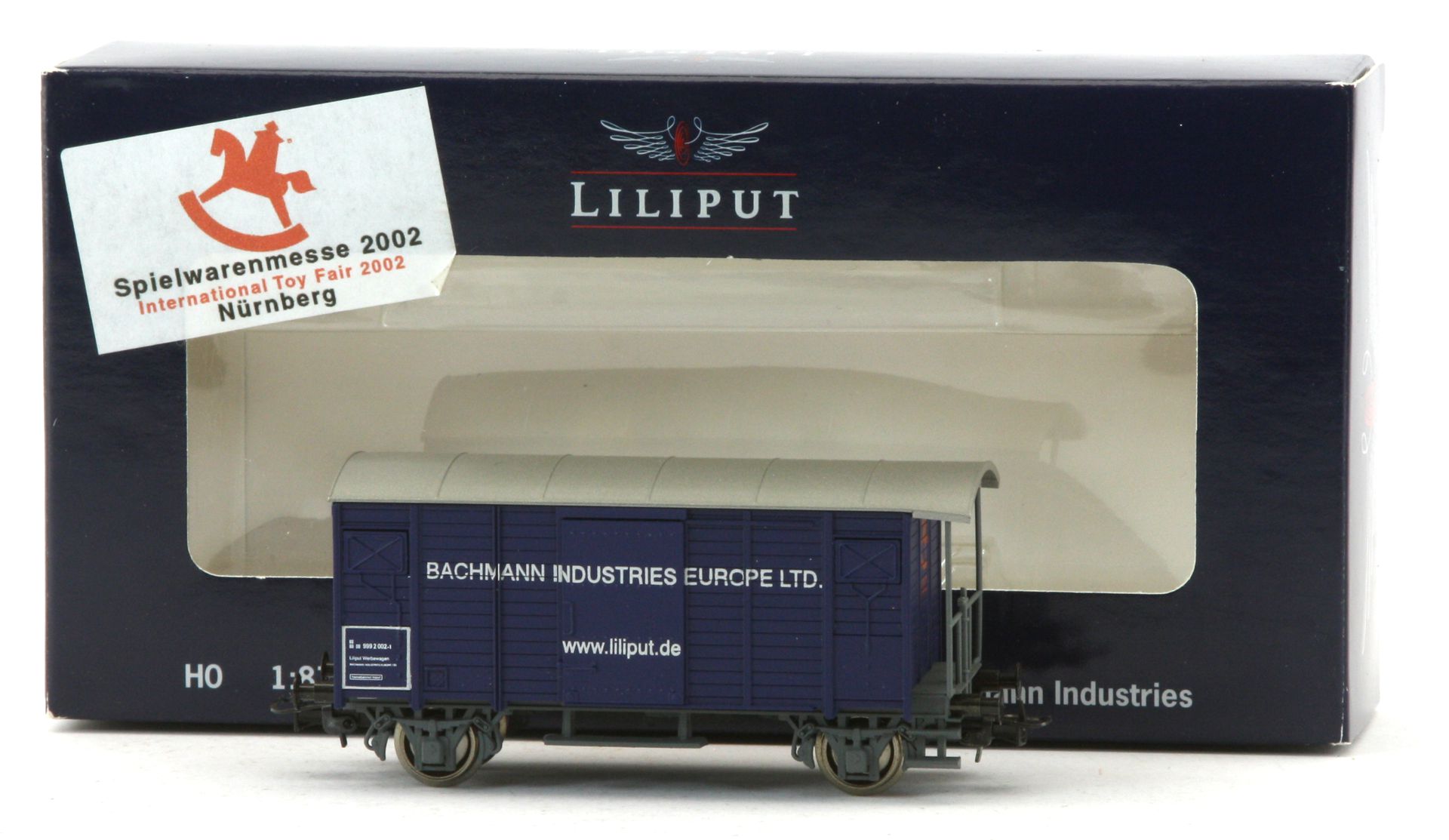 Liliput 224799-G - Gedeckter Güterwagen, Messemodell 2002