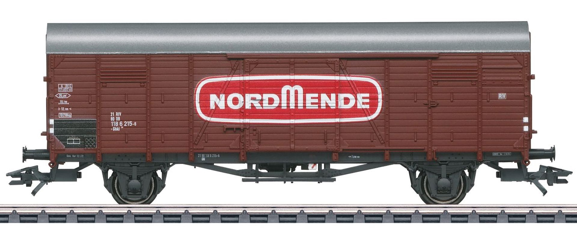 Märklin 46156 - Gedeckter Güterwagen Gbkl 238, DB, Ep.IV 'Nordmende'