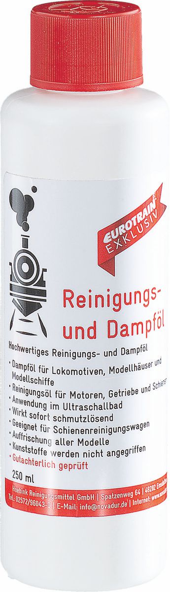Eurotrain 830-10251 - Reinigungs- u. Dampföl, 250 ml