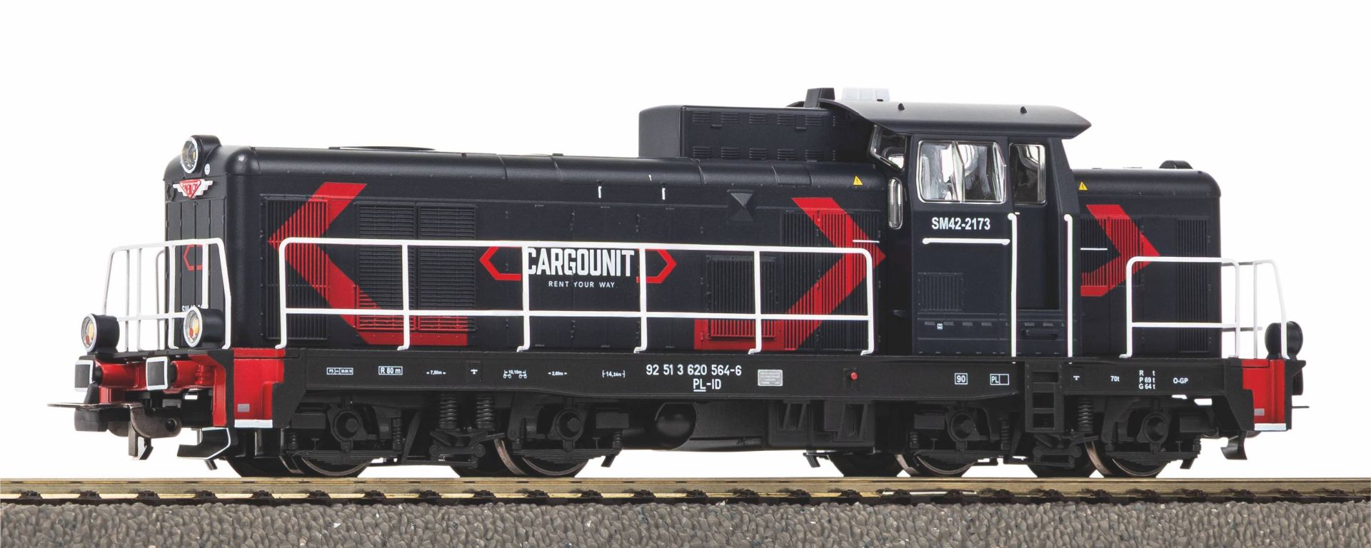Piko 59276 - Diesellok SM42, CargoUnit, Ep.VI