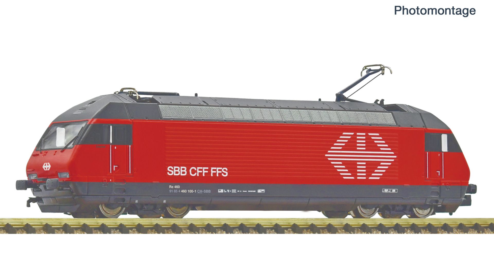 Fleischmann 7570050 - E-Lok Re 460 100-1, SBB, Ep.VI, DC-Sound